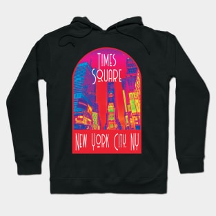 Times Square NYC Decal Hoodie